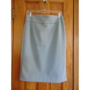 Premise Studio Women's Pencil Skirt, Heathered Gray Ponte Pencil, Sz. 10